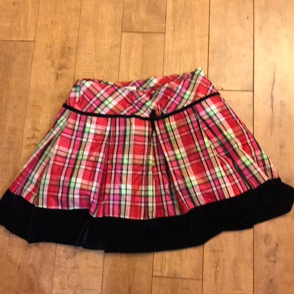 Talbots Kids 18 100% silk skirt, velvet, tulle - Picture 1 of 5